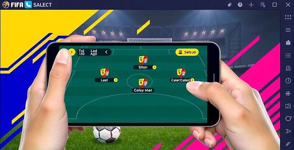 FIFA Mobile Strategy Pro Gameplay FIFA Mobile Strategy Pro gameplay showing tactical setup screen